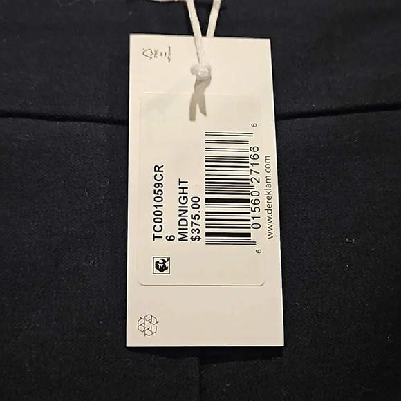 Derek Lam 10 Crosby Midnight Flare Slit Hem Pants Sz 6 New $375 - Picture 3 of 7